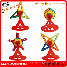 Segurança Magnetic Buliding Kids Toy